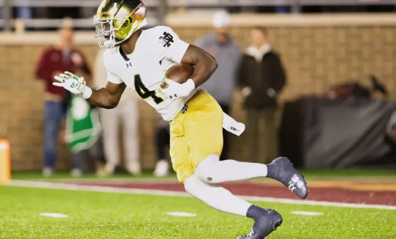 Notre Dame RB Jeremiyah Love, Once Offered by Nick Saban, Opens Up on Turning Down Alabama