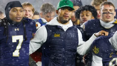 Notre Dame football coach Marcus Freeman amid latest NFL speculation: 'That isn't my noise'