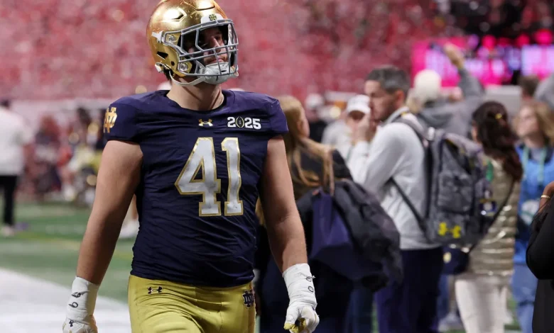 Notre Dame football loses another starting defensive lineman for Navy game
