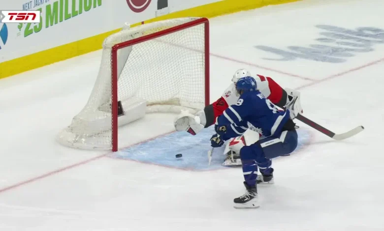 Nylander kicks off scoring