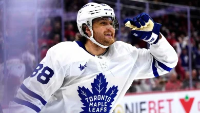Nylander scores in overtime to lift Maple Leafs past Blue Jackets