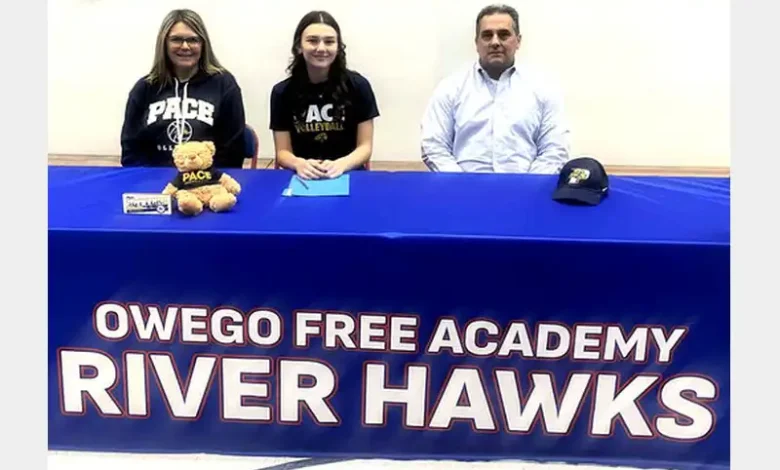 OFA senior Hamed signs to play volleyball at D2 Pace