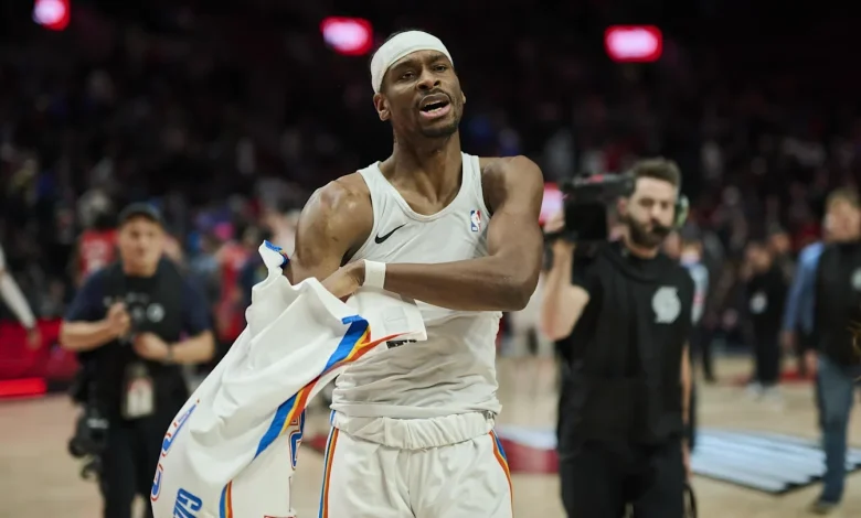 OKC Thunder Forced to Shuffle Starting Lineup vs. Portland Trail Blazers