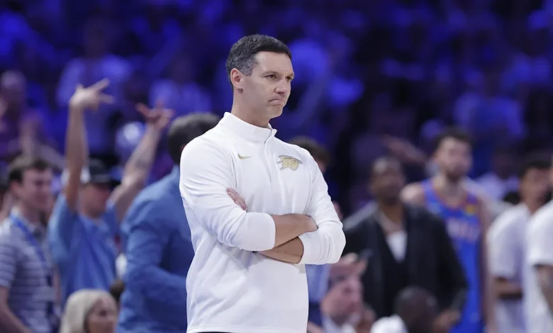 OKC Thunder Shuffle Starting Lineup, Down Three Regulars