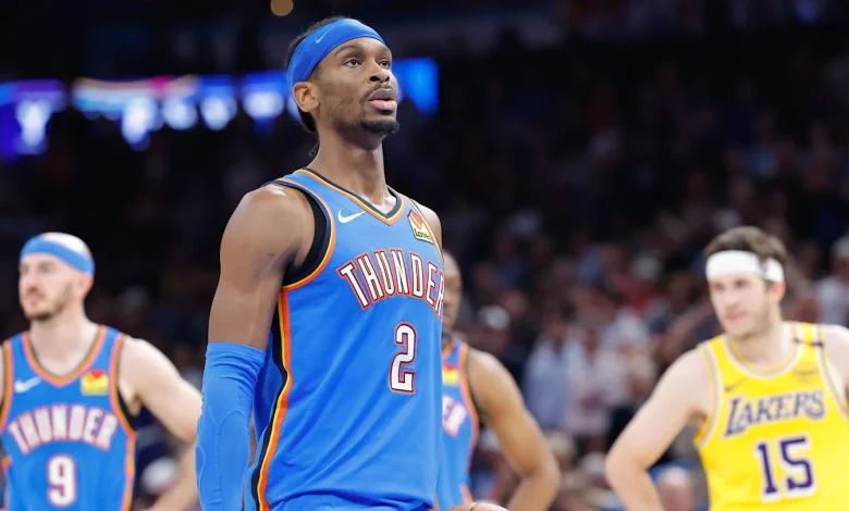 OKC Thunder Shuffle Starting Lineup to Matchup With Lakers