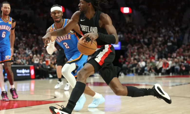 OKC Thunder's historic start to season ends with loss to Portland Trail Blazers