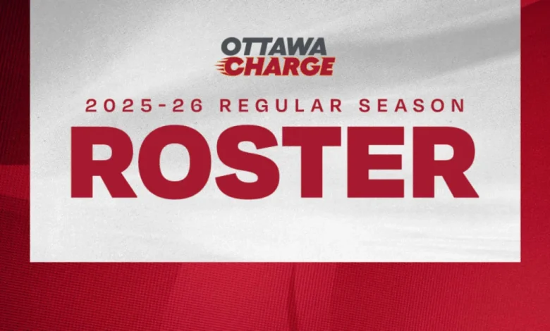 OTTAWA CHARGE ANNOUNCE 2025-26 ROSTER