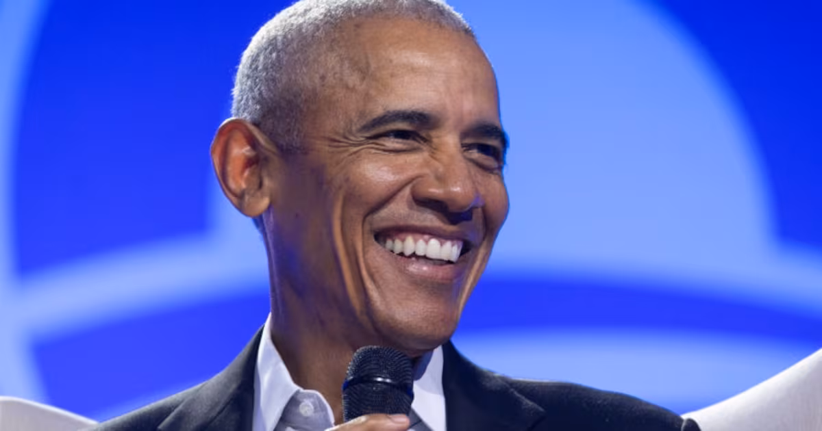 Obama Crashes Live Podcast Filming and Shades Trump