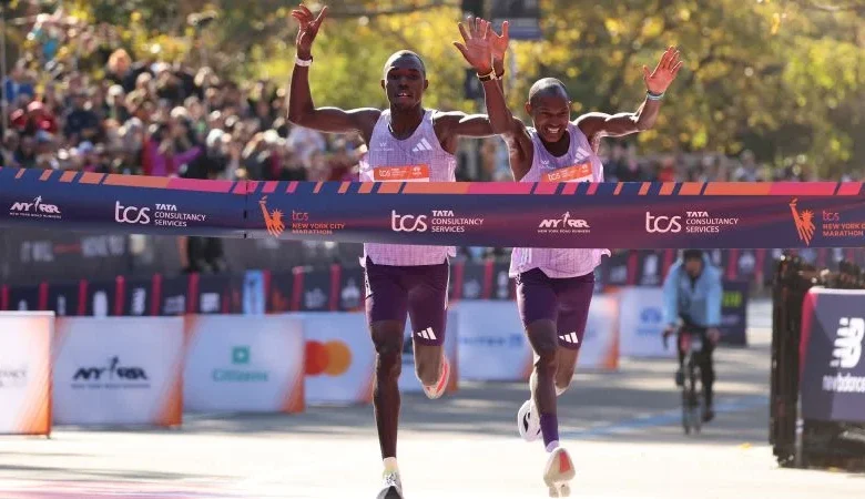 Obiri sets women’s NYC Marathon course record, Kipruto wins men’s race in photo finish