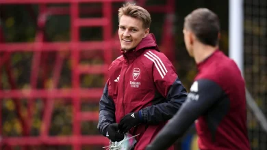 Odegaard set for Arsenal return against Bayern after nearly two months out injured