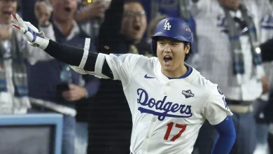 Ohtani unanimous NL MVP; 4th win in 5 seasons
