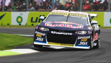 Oil wreaks havoc as Feeney beats Mostert to Adelaide pole