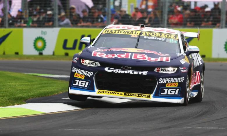 Oil wreaks havoc as Feeney beats Mostert to Adelaide pole