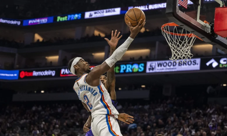 Oklahoma City Thunder thumps Sacramento Kings in NBA Cup game