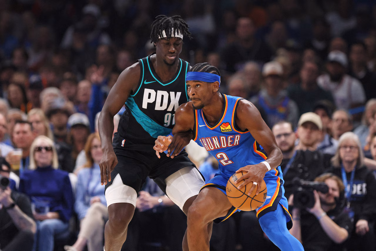 Oklahoma City overwhelms Trail Blazers to avenge only loss of season