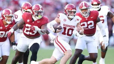 Oklahoma football upsets Alabama, ends Crimson Tide's unbeaten SEC streak