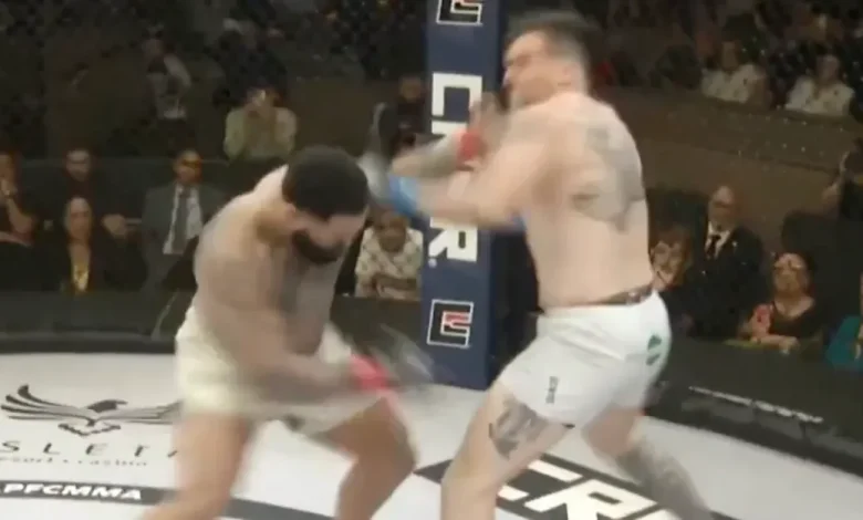 Olympic champ Gable Steveson scores brutal 24-second knockout in second pro fight