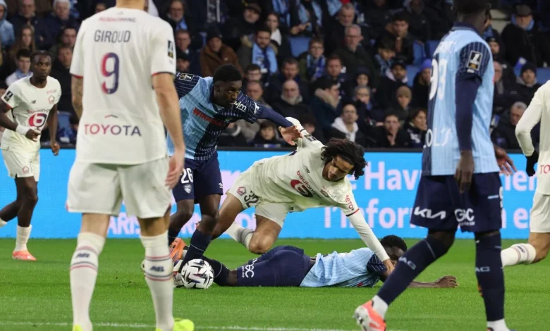 « On veut finir en boulet de canon », la joie de Benjamin André après la victoire du LOSC au Havre