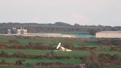 One dead after light aircraft crashes in field near Waterford Airport