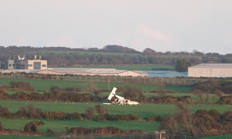 One dead after light aircraft crashes in field near Waterford Airport