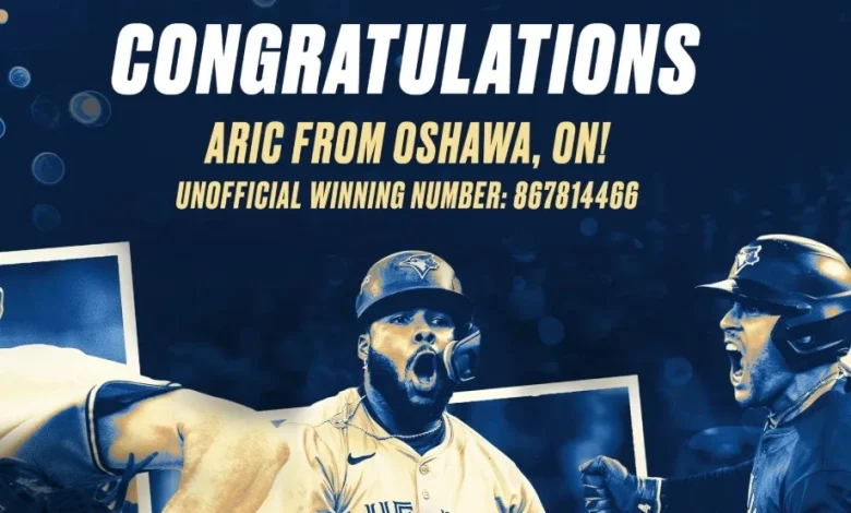 Oshawa resident wins over $25M in mammoth Blue Jays 50/50 draw