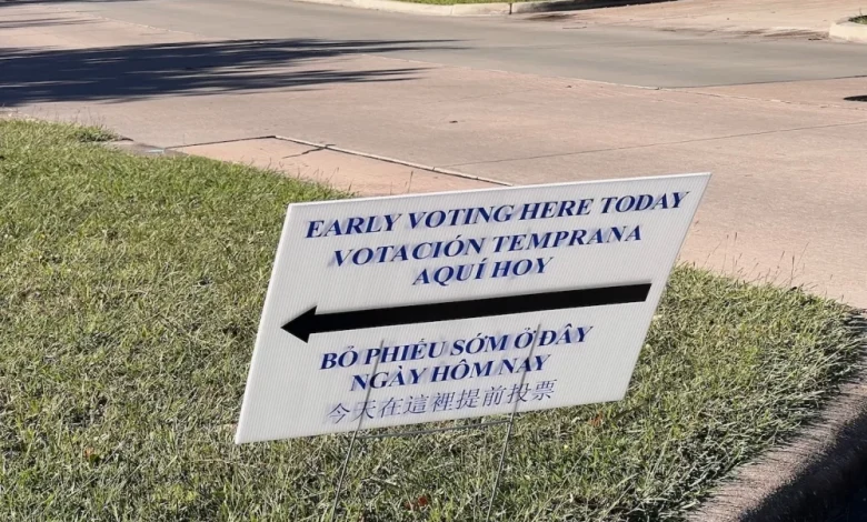 Over 212,000 early votes cast in Harris County during final week of early voting