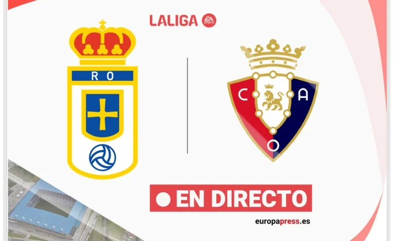 Oviedo - Osasuna, en directo hoy: sigue el partido de LaLiga EA Sports minuto a minuto