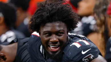 PFF grades Falcons' two first-round picks after Week 9