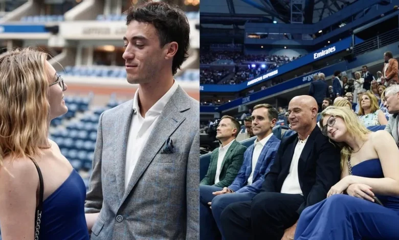 PICTURES: Andre Agassi and Steffi Graf's daughter Jaz steps out with boyfriend Parker Aquino to witness Raiders vs Jaguars OT thriller