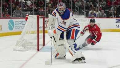 PROJECTED LINEUP: Oilers at Capitals