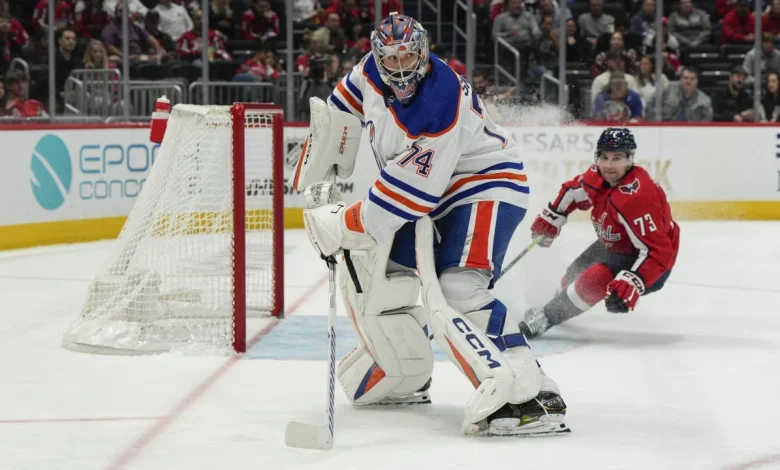 PROJECTED LINEUP: Oilers at Capitals
