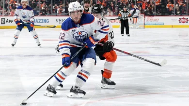 PROJECTED LINEUP: Oilers at Flyers