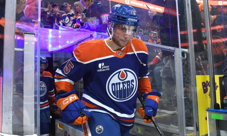 PROJECTED LINEUP: Oilers vs. Avalanche