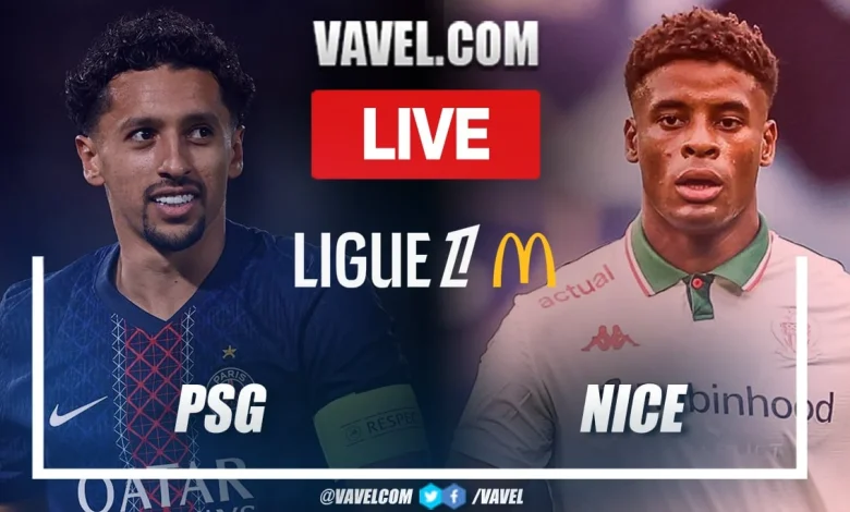 PSG vs Nice LIVE Score Updates in Ligue 1 Match
