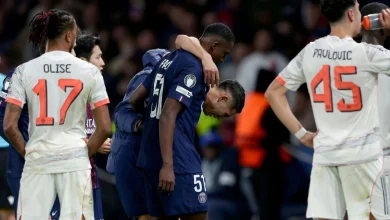PSG's Hakimi exits in tears after wild Díaz tackle