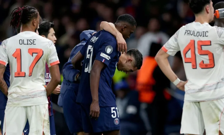 PSG's Hakimi exits in tears after wild Díaz tackle
