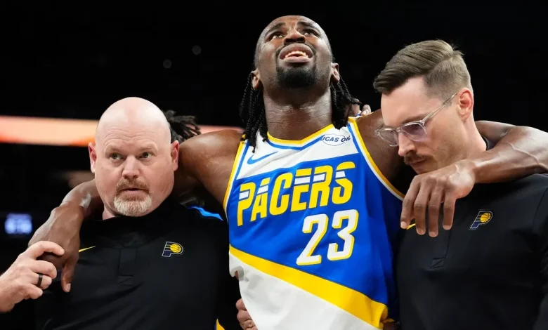 Pacers' Aaron Nesmith out vs. Raptors with left knee sprain that could have been worse