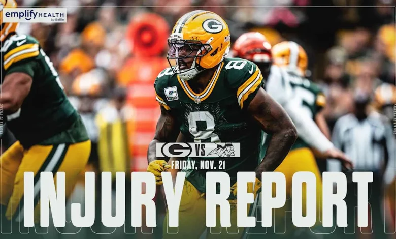 Packers list six questionable, rule out two vs. Vikings | Week 12 Injury Report