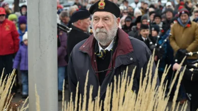 Padre reflects on Canada's 'incredible role' in WW2 at solemn Remembrance Day service (13 photos)