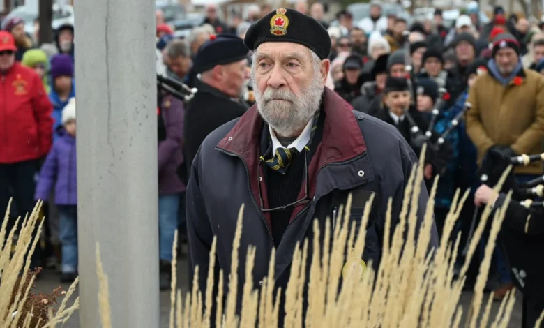 Padre reflects on Canada's 'incredible role' in WW2 at solemn Remembrance Day service (13 photos)