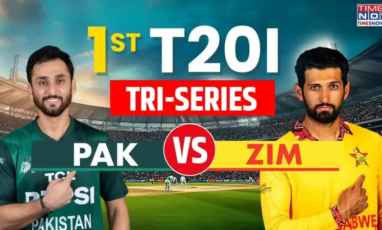 Pakistan vs Zimbabwe T20 Live Score: Zimbabwe Stumble To 147 Despite 72-Run Opening Stand