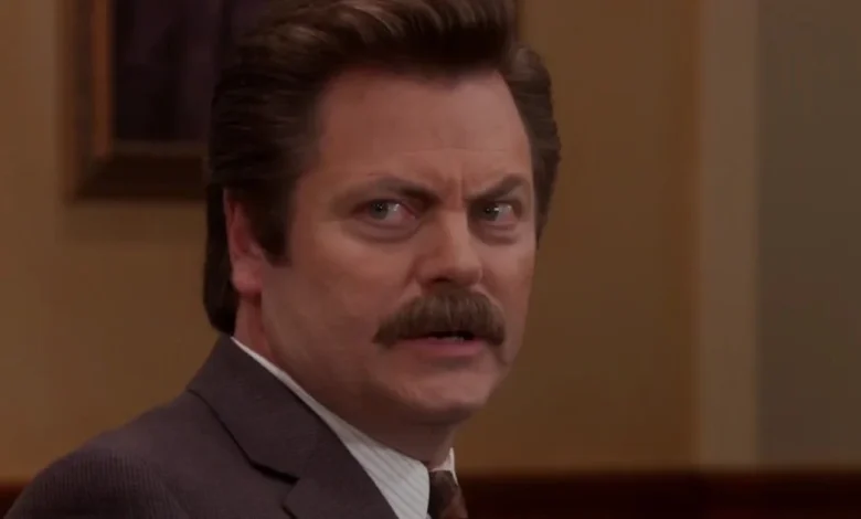 Parks & Rec’s Nick Offerman Teases Appearance on Amy Poehler’s Podcast