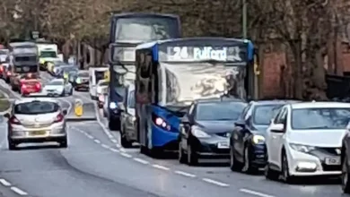Parts of York gridlocked by the volume of traffic