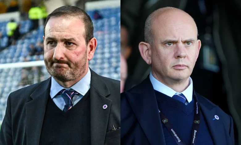 Patrick Stewart and Kevin Thelwell sacked: Rangers part company with chief executive and sporting director