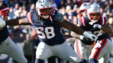 Patriots rookie G Jared Wilson leaves Bengals game with ankle injury