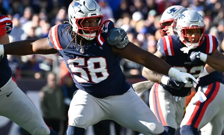 Patriots rookie G Jared Wilson leaves Bengals game with ankle injury