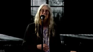 Patti Smith Performs "Peaceable Kingdom" on Colbert: Watch