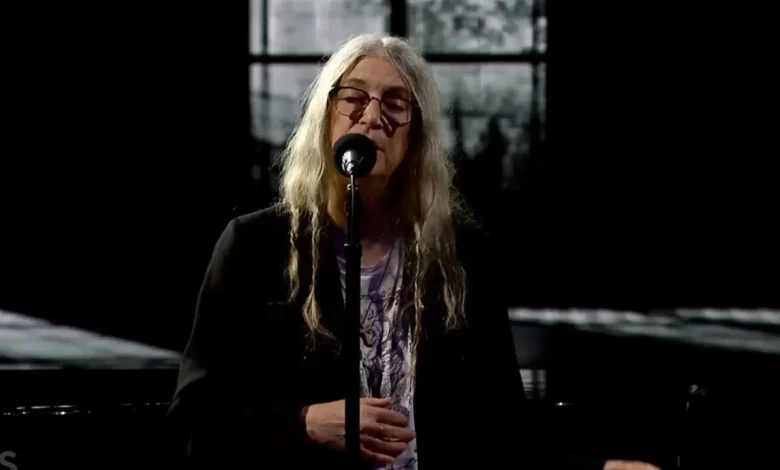 Patti Smith Performs "Peaceable Kingdom" on Colbert: Watch