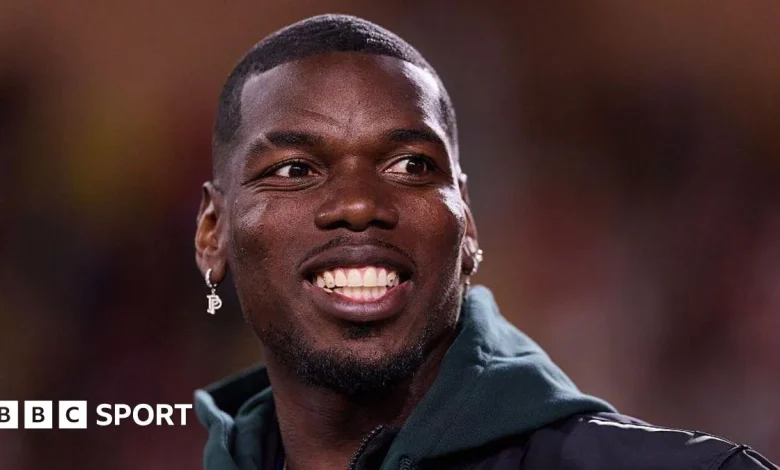 Paul Pogba set for playing return with Monaco after doping ban