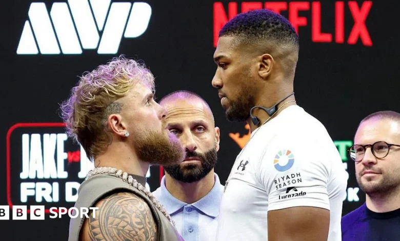 Paul vs Joshua: Briton says YouTuber is 'serious fighter' but he wants to 'break' him